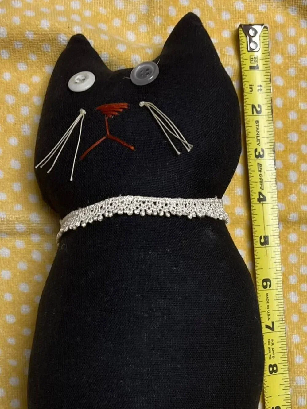 handmade black cat